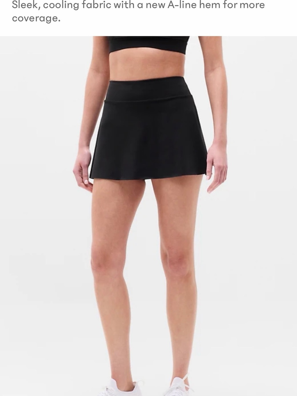 Athleta Black Performance Skort
